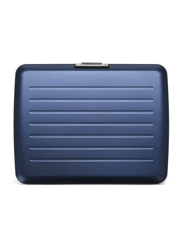 RFID-plånbok för kort Ogon Designs Smart Case V2 Large - marinblå