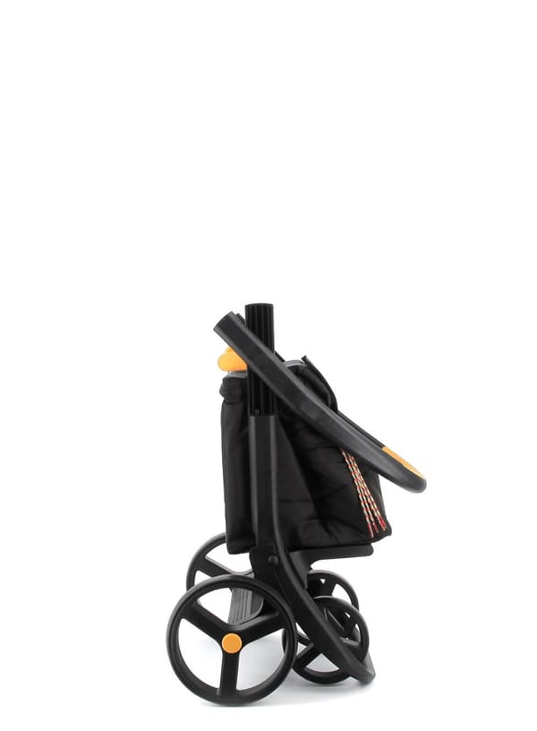 Ostoskassi Rolser Clec M Termo Polar 8 Plus Lemon - musta