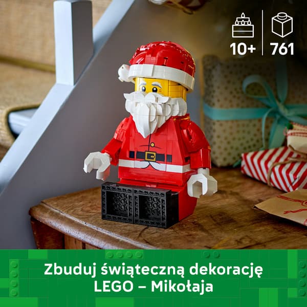 LEGO 40820 Forvokset julemandsminifigur