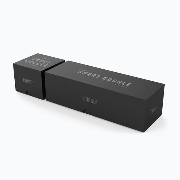 FINIS Smart blå spegel simglasögon