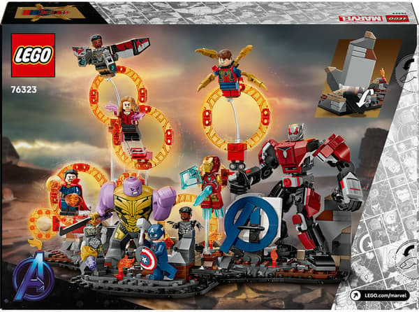 LEGO 76323 Marvel Avengers Endgame – Den Ultimative Kamp