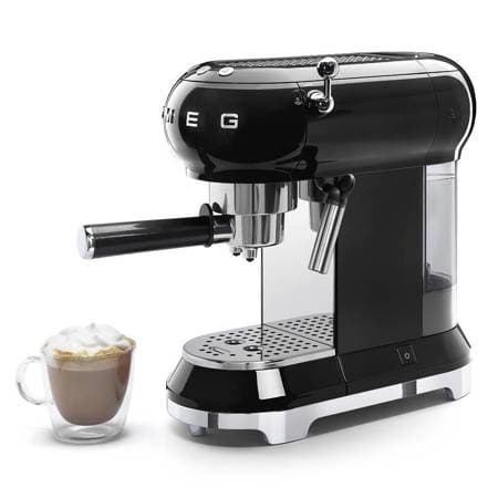 SMEG ECF01BLEU Kaffemaskin Svart