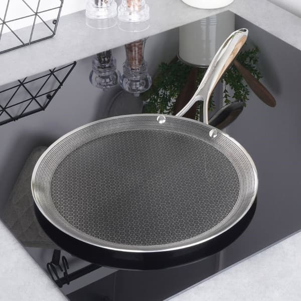 COOKCELL 29 cm teräksinen lettupannu