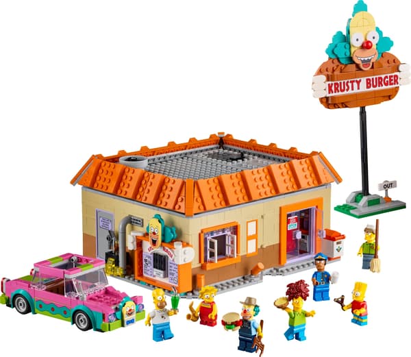 LEGO 10352 ICONS The Simpsons Krusty Burger