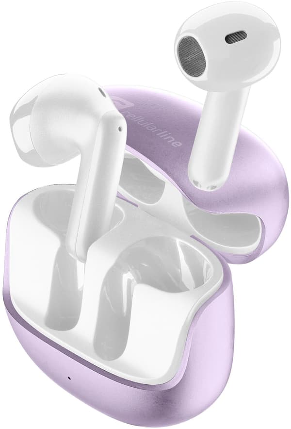 CELLULARLINE Pure In-ear hörlurar Lila