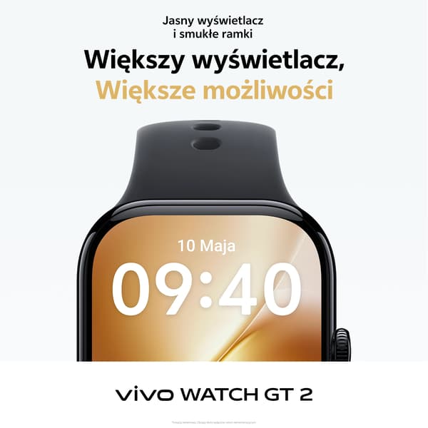 Smartwatch vivo Watch GT2 Sort