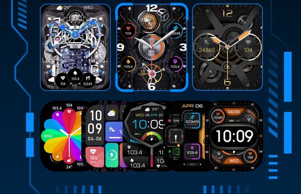 Smartwatch CUBOT X1 Sort