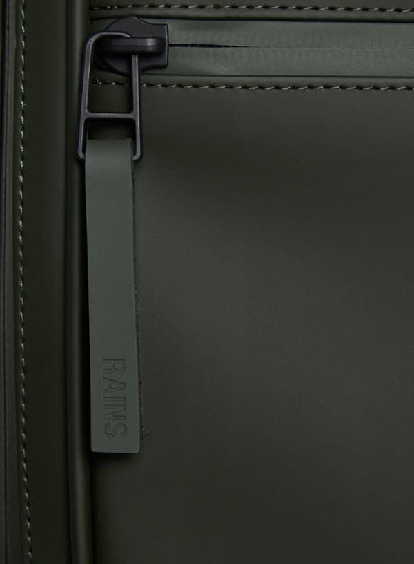 Rains Book Backpack - vihreä