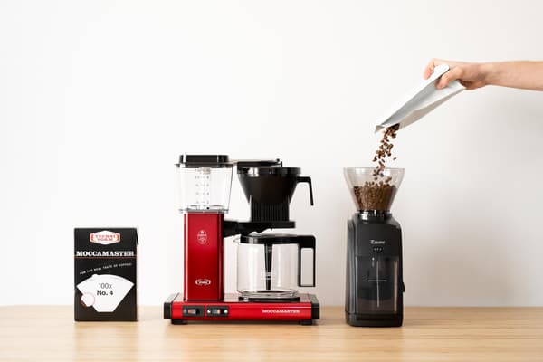 Moccamaster KBG 741 Select Kaffebryggare Högglans Röd