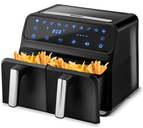 Airfryer BERDSEN BD-653 8l med dobbelt kurv