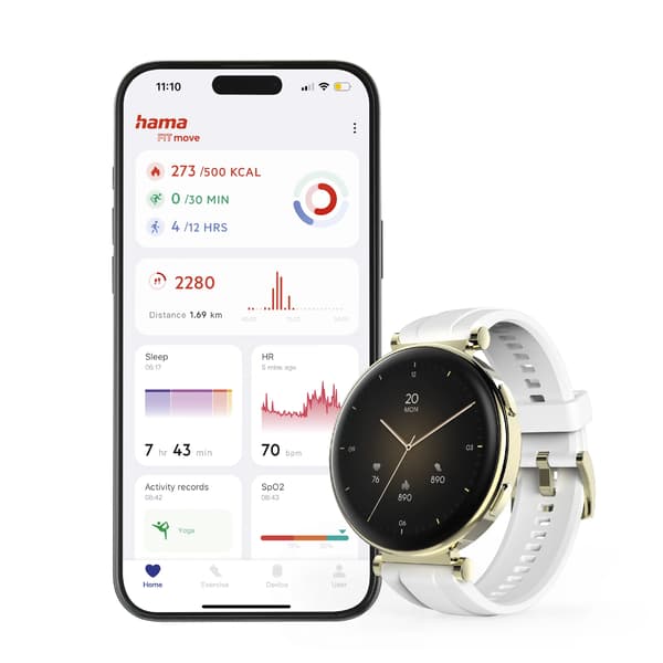 Smartwatch Hama Fit Watch 7000 Guld