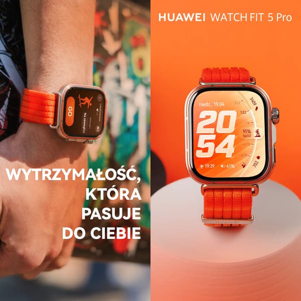 Smartwatch Huawei Watch Fit 5 Pro 44mm Sort