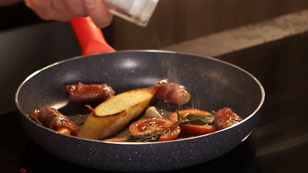 TESCOMA Manico Rosso 24 cm grafit - non-stick pande
