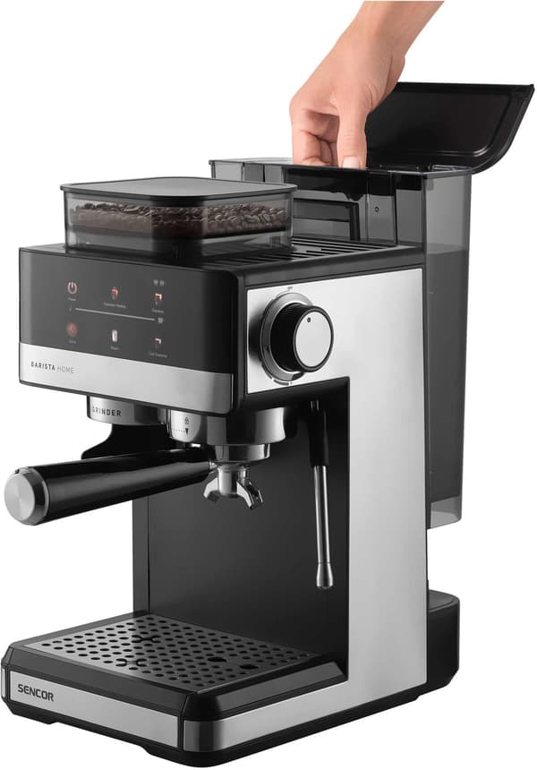 Sencor SES 5000SS espressomaskine Iskaffe