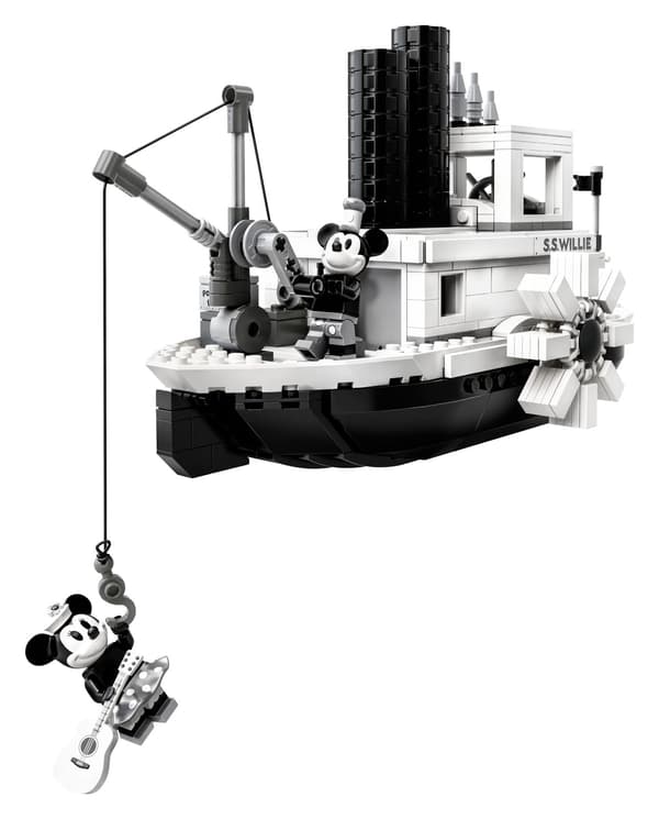 LEGO 21317 Ideas - Ångbåten Willie