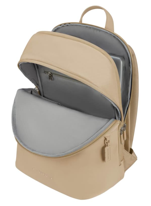 Samsonite 4Pack Round 14,1\" bærbar rygsæk til kvinder - sand