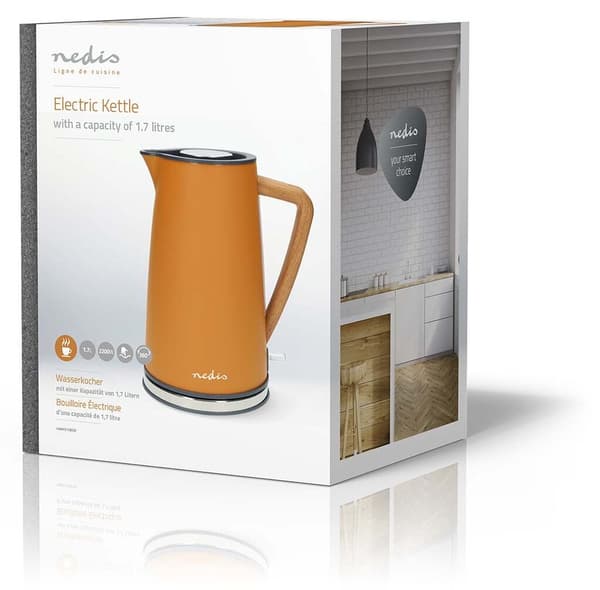 Vedenkeitin NEDIS KAWK510EYW Oranssi