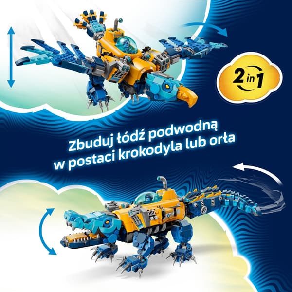 LEGO 71512 DREAMZzz Krokodilubåt