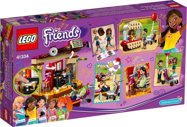 LEGO Friends Andrean esitys puistossa (41334)