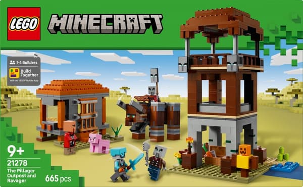 LEGO Minecraft 21278 Røver- og ødelæggergemmested