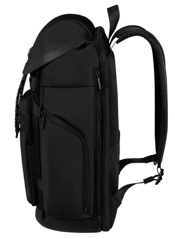 Samsonite Relyon Backpack 15,6\" with flap - musta