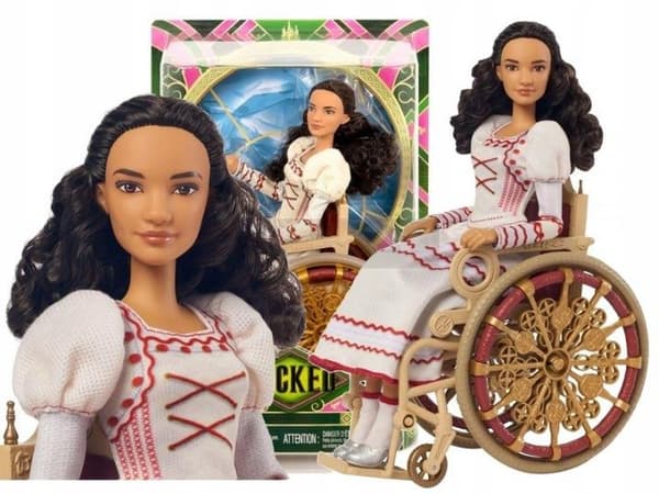 Wicked Nessarose modedukke i kørestol