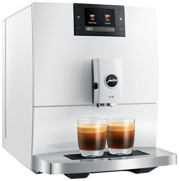 JURA C9 Piano Vit kaffemaskin
