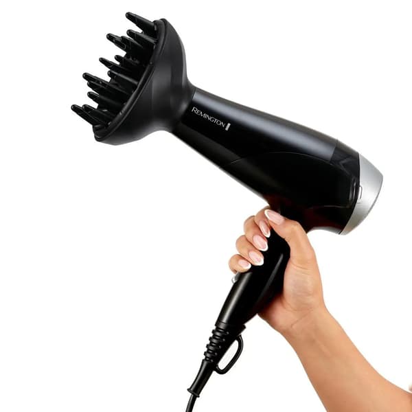 Remington D3171GP Hårtørrer Diffuser Kold luft 2200W 2 blæsehastigheder 3 temperaturniveauer