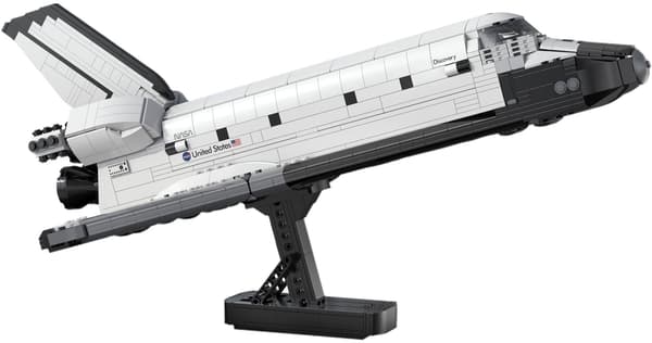 CADA Master NASA Discovery Space Shuttle plastikklodser C56052W