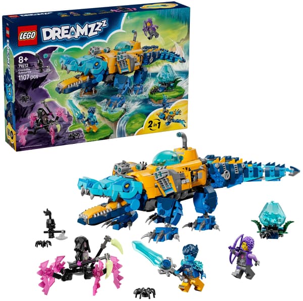 LEGO 71512 DREAMZzz Krokodilubåt