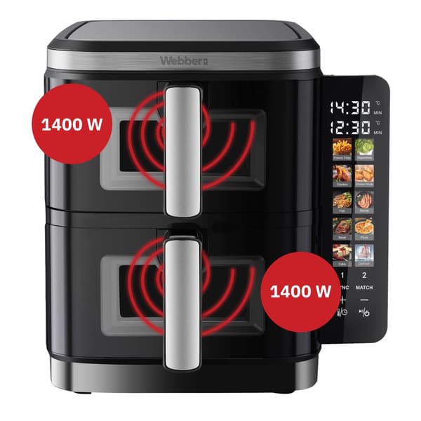 Airfryer Webber AF901 2800W 11l
