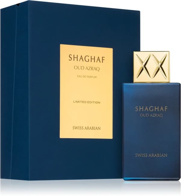 Unisex Eau de Parfum Swiss Arabian Shaghaf Oud Azraq 75 ml