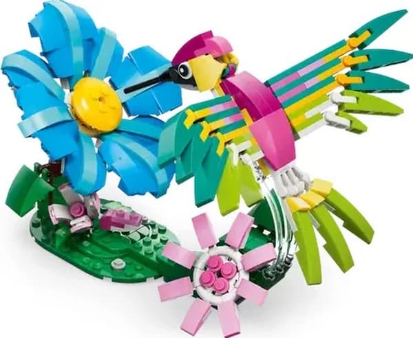 LEGO Creator 31384 Vilde dyr: farverig kolibri