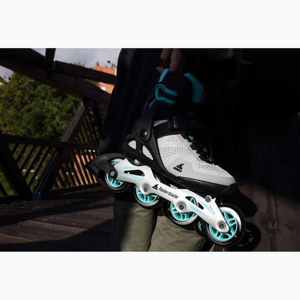 Rollerblade Macroblade 80 W rulleskøjter til kvinder grå/blå Størrelse: 38 EU
