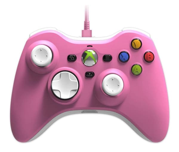Hyperkin Xenon-kontroll för Xbox, PC - trådbunden - rosa