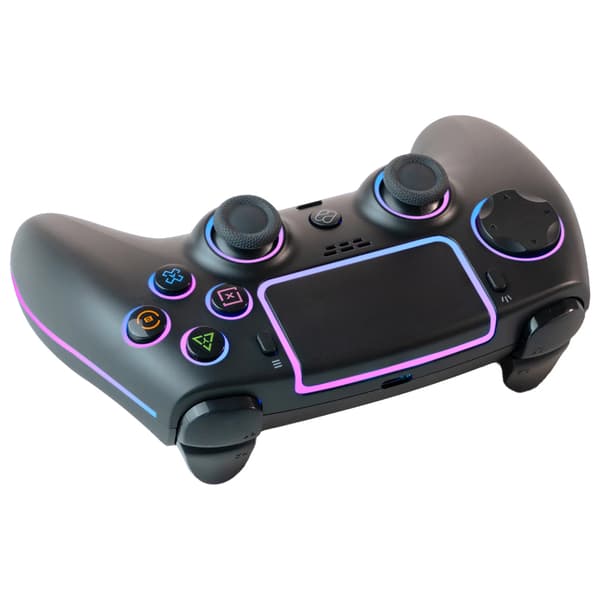 FR-TEC FT0044 Obsidian-kontroll för PC, PS4, Switch, Android, iOS, trådlös svart