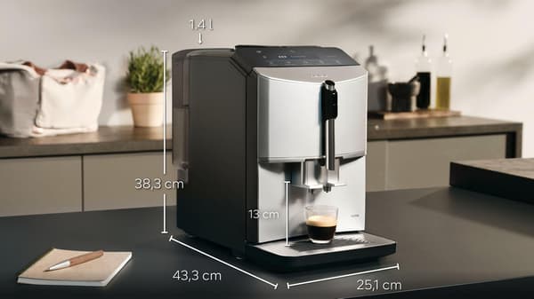 Siemens TF303E01 automatisk kaffemaskin
