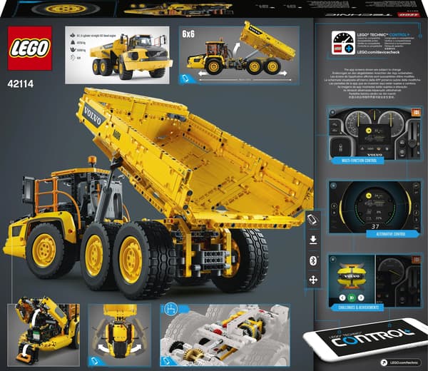 LEGO Technic Volvo 6x6 Lastbil med Led (42114)