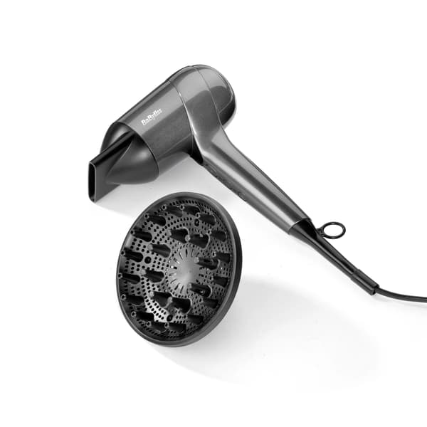 BaByliss D6200DE Hårtørrer Ionisering Diffuser Kold luft 1600W 3 hastigheder 3 temperaturer