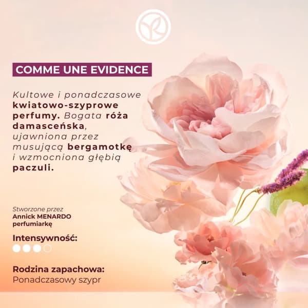 Yves Rocher Comme une Evidence Eau de Parfum naisille 100 ml