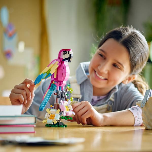 LEGO Creator Eksotisk lyserød papegøje (31144)
