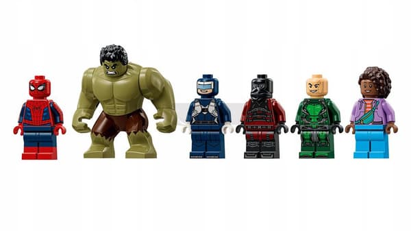 LEGO Spider-Man 76350 Episk opgør: Spider-Man mod Hulk, klodssæt