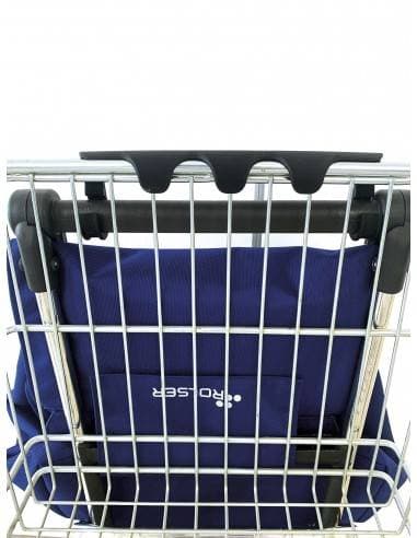 Rolser BIG POLAR 4LT foldbar indkøbstaske - sort