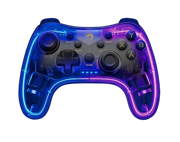 Marvo GT-88 Ghost 40 Controller til PS3, PS4, Nintendo Switch, PC, iOS, Android Trådløs