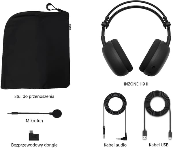 Sony INZONE H9 II Sort
