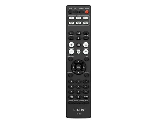 Denon RCD-M41 60W Bluetooth FM Radio Tårn Sølv