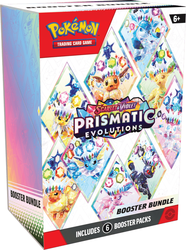 Pokemon TCG: Prismatic Evolutions - Booster Bundle DISPLAY (10)