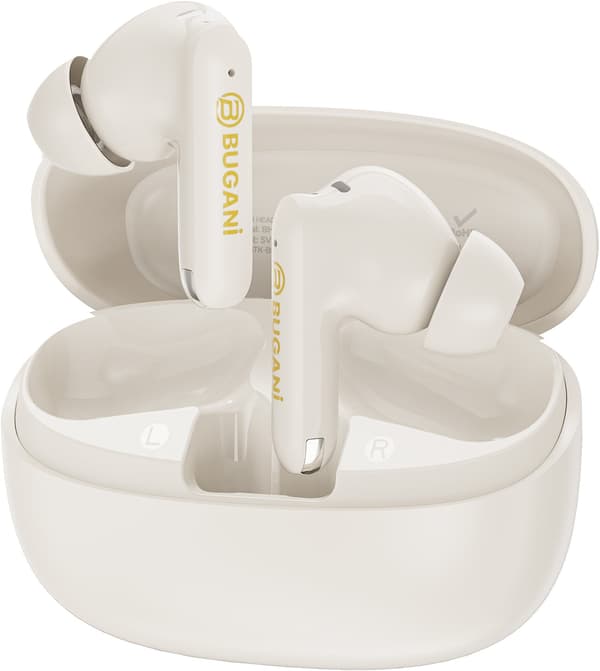 BUGANI Freebuds B20 ANC In-ear hörlurar Kräm