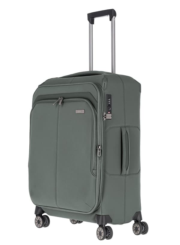 Travelite Priima medium expanderbar resväska - oliv