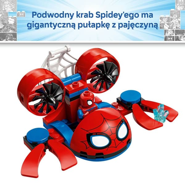 LEGO 11207 Marvel Spidey: Undervandsfartøjer
